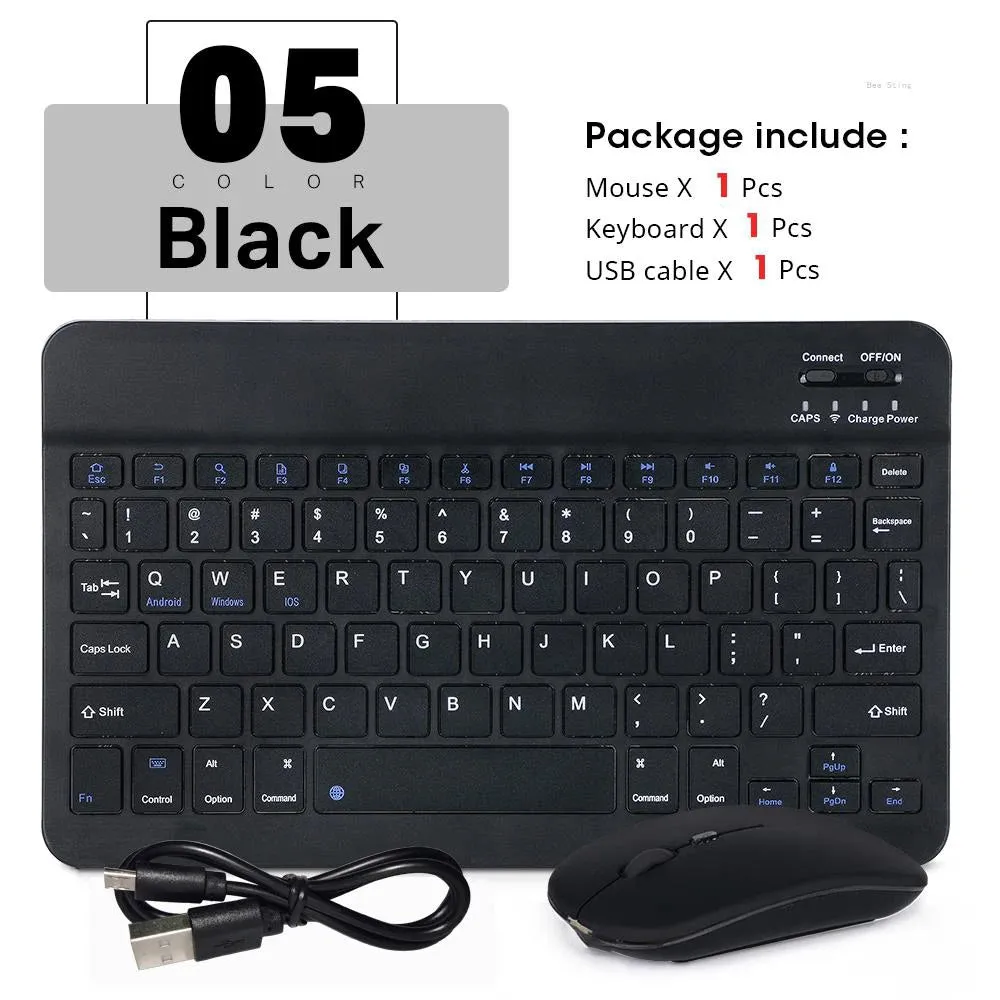 Portable Bluetooth Keyboard & Mouse for iPad