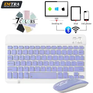 Portable Bluetooth Keyboard & Mouse for iPad