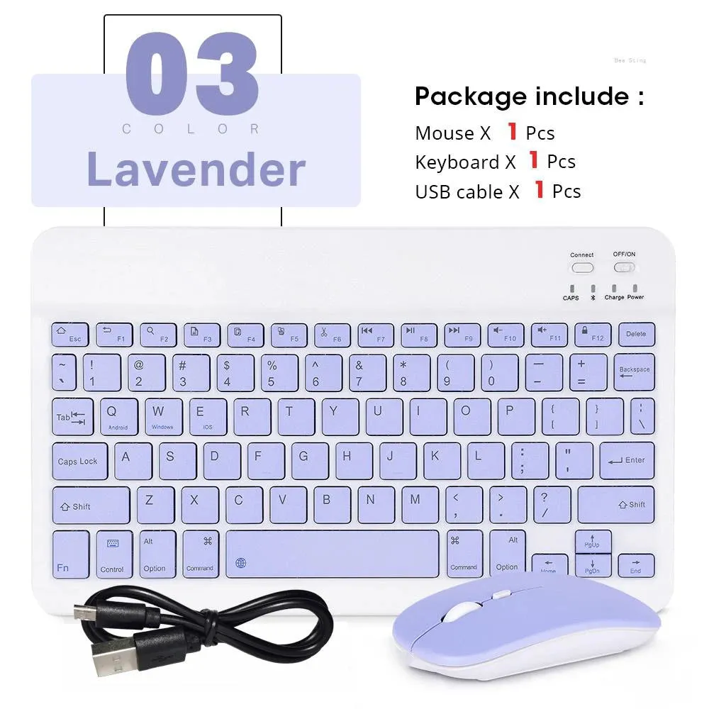 Portable Bluetooth Keyboard & Mouse for iPad