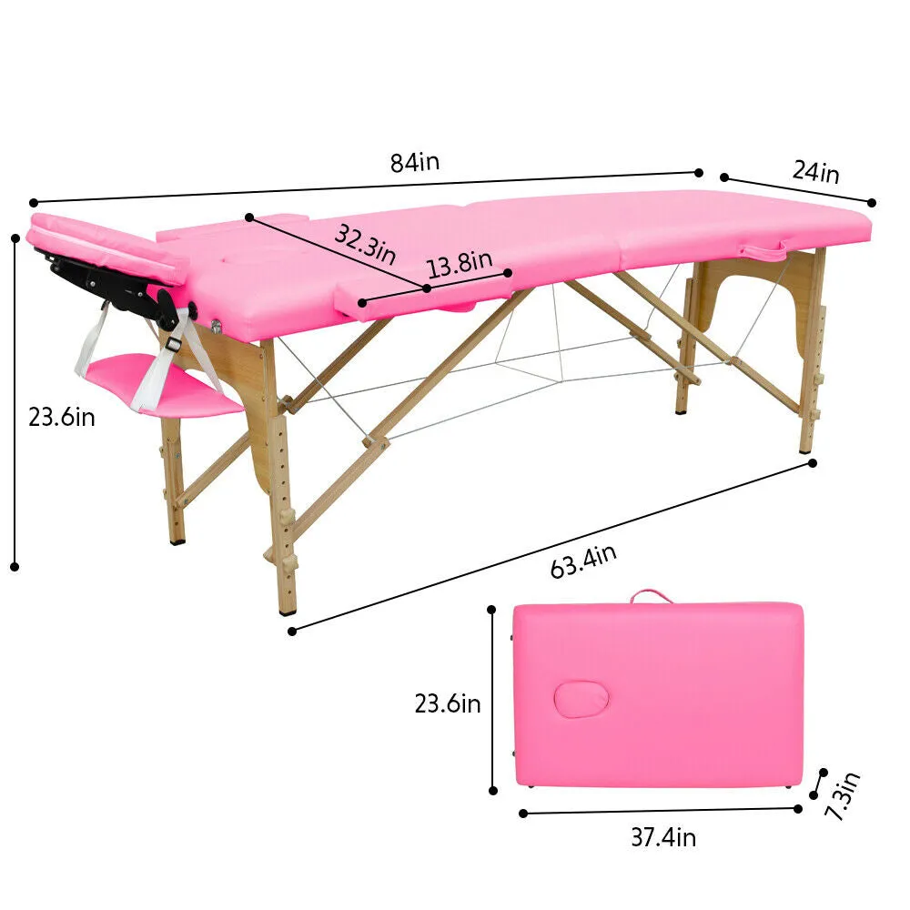 Portable Folding Massage Table - 84" Folding Massage Table