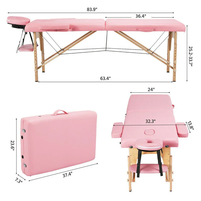 Portable Folding Massage Table - 84" Folding Massage Table