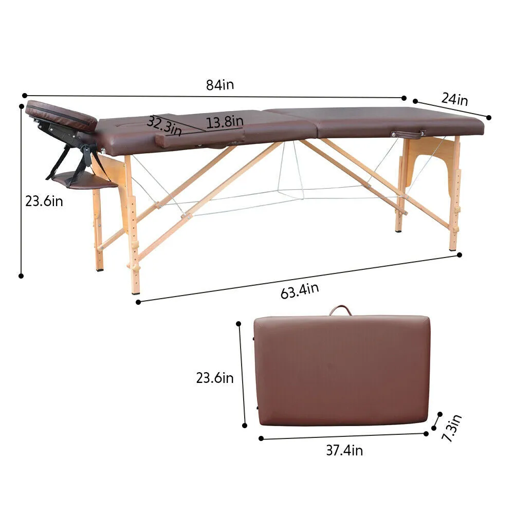 Portable Folding Massage Table - 84" Folding Massage Table