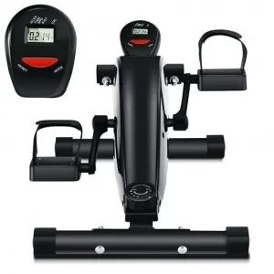 Portable Under Desk Bike Pedal Exerciser with Adjustable Magnetic Resistance - C