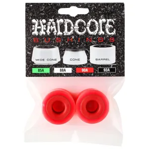 Powell Peralta 90A Hardcore Barrel Skateboard Bushings Set Of 2 - Red/Red