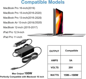Power2Go v2 USB Type-C PD3.0 QC3.0 Rapid Charger for iPad, Laptops, Smartphones