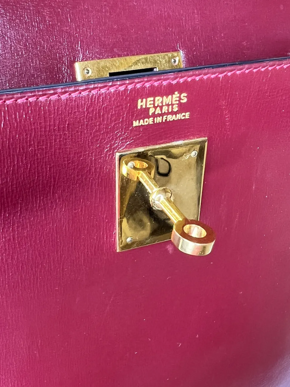 Pre-owned Vintage Hermès Kelly Bag