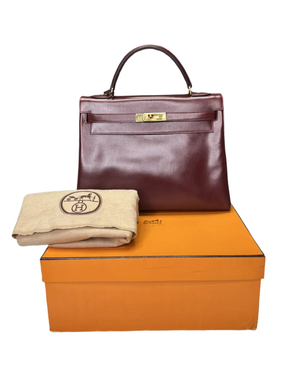 Pre-owned Vintage Hermès Kelly Bag