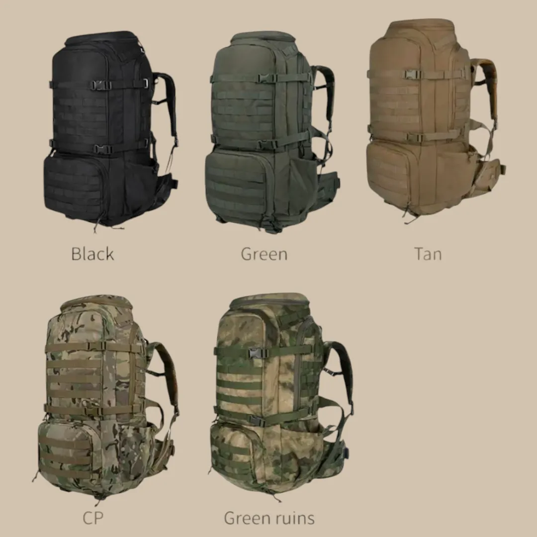 PrepPro 65L Tactical Backpack – Rugged, Versatile & Built for Adventure