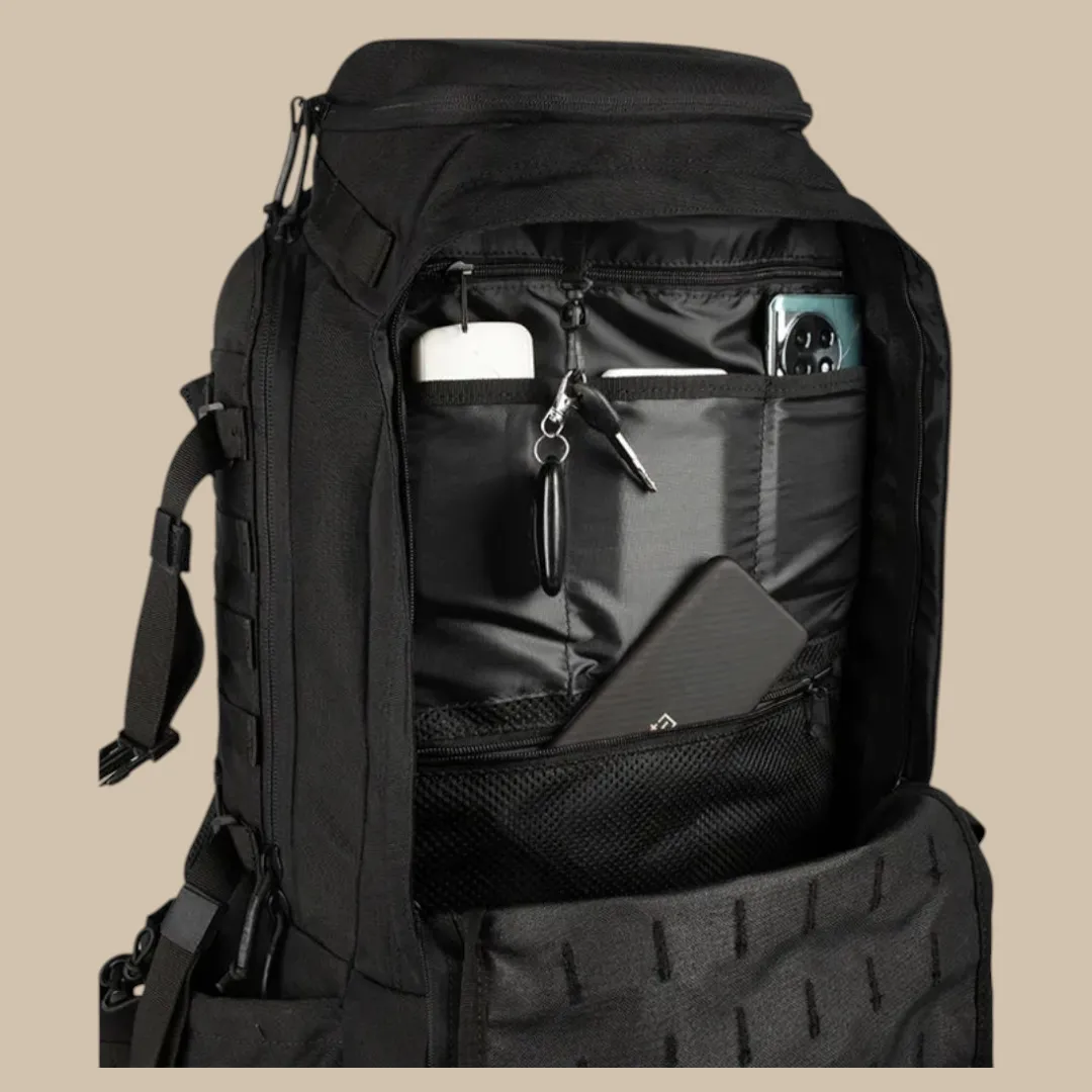 PrepPro 65L Tactical Backpack – Rugged, Versatile & Built for Adventure