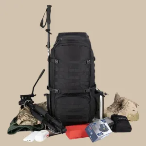 PrepPro 65L Tactical Backpack – Rugged, Versatile & Built for Adventure