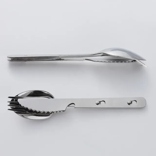 PrepPro Stainless Steel Camping Cutlery Set – Durable, Compact &amp; Ready for Any Adventure