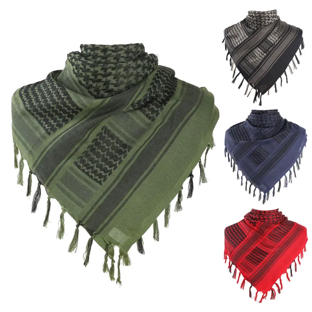PrepPro Tactical Shemagh Scarf – Versatile Desert Wrap