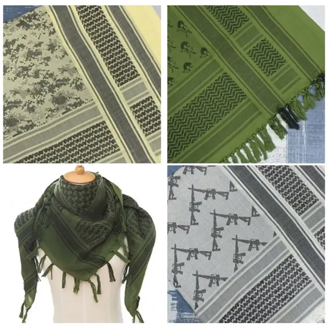 PrepPro Tactical Shemagh Scarf – Versatile Desert Wrap
