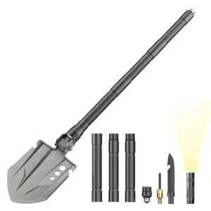 PrepPro Titan Survival Shovel – 11-in-1 Elite Outdoor Tool