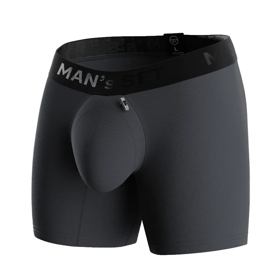 ProActive Soft Boxer Brief 5.8", Graphite