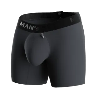 ProActive Soft Boxer Brief 5.8", Graphite