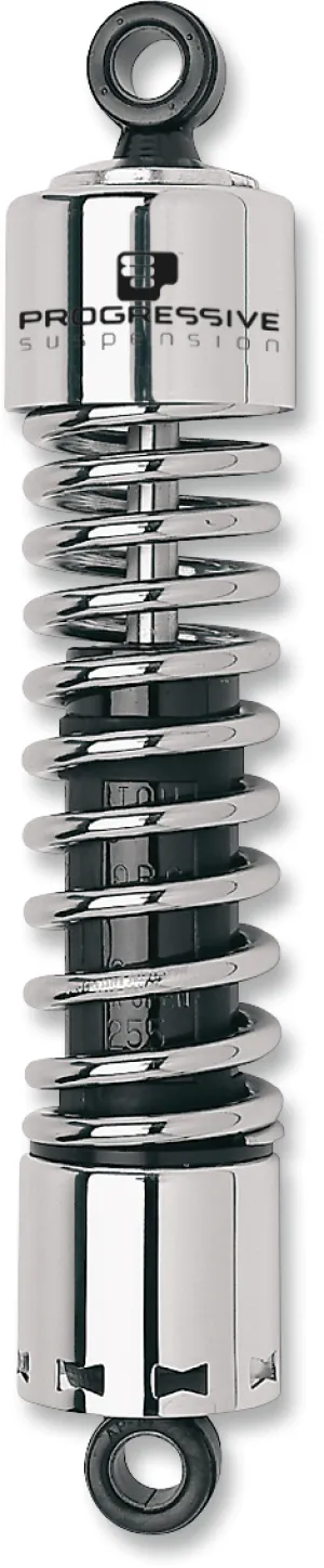 Progressive Suspension 412-4008C 412 Series 13in. Shocks - Chrome
