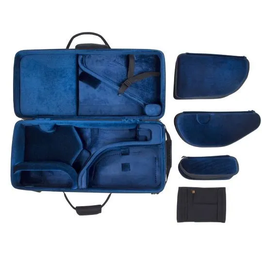 Protec Combination Alto Saxophone/ Clarinet/ Flute PRO PAC Case (Trolley) PBTRIALT