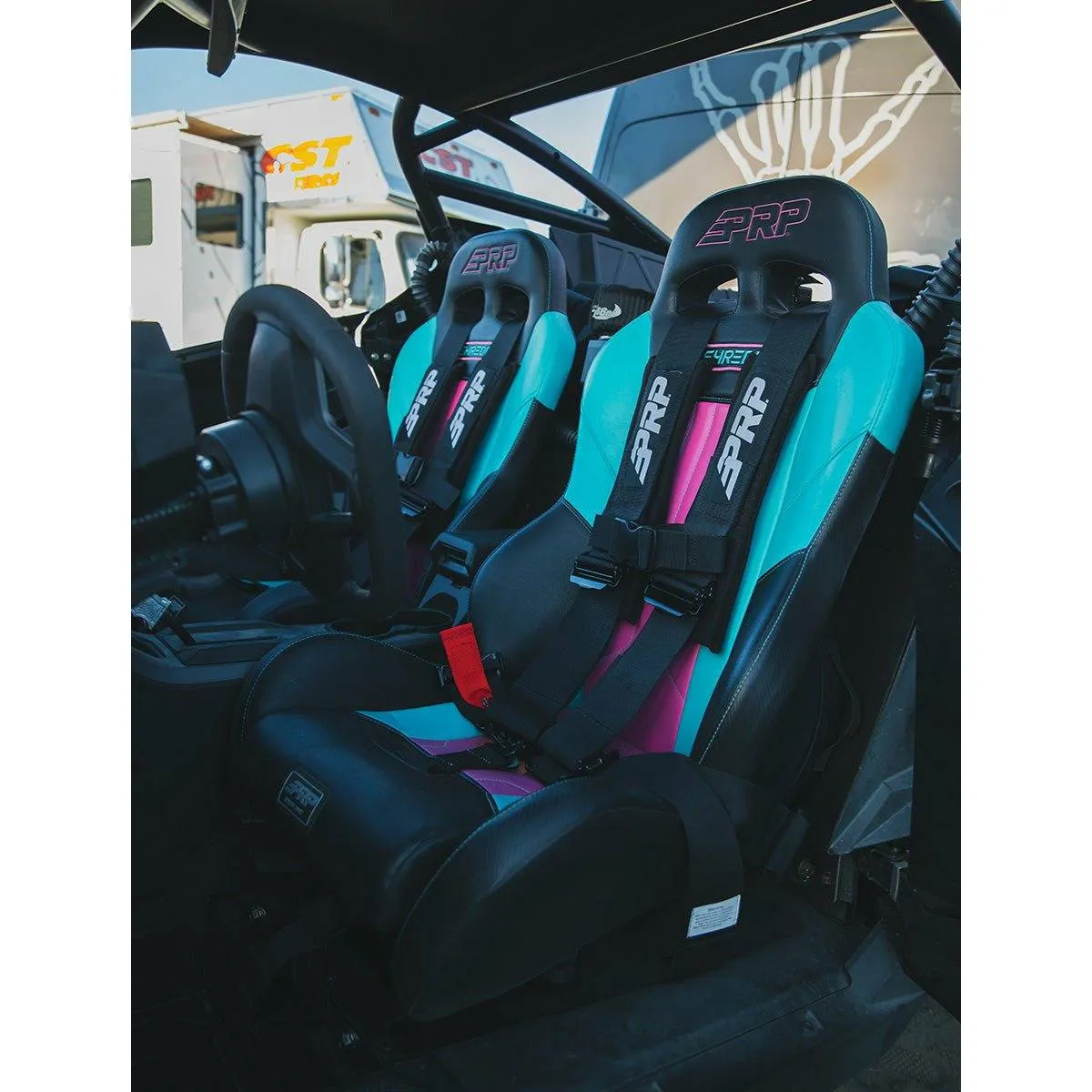 PRP Polaris RZR PRO / Turbo R XCR Suspension Seats (Pair)