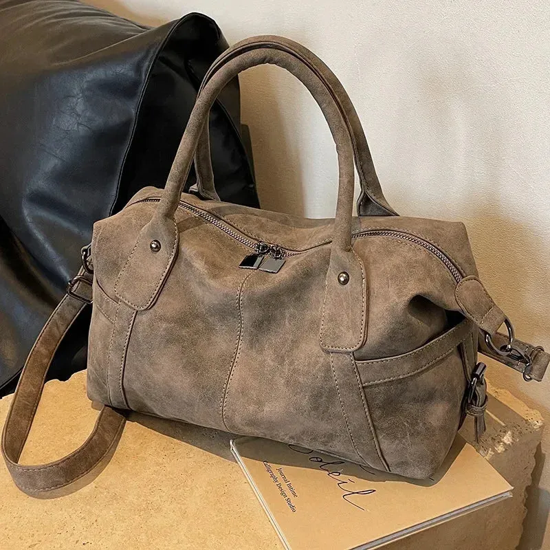 PU Leather Retro Crossbody Shoulder Bag