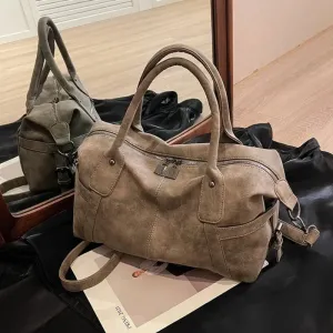 PU Leather Retro Crossbody Shoulder Bag