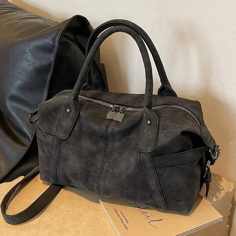 PU Leather Retro Crossbody Shoulder Bag