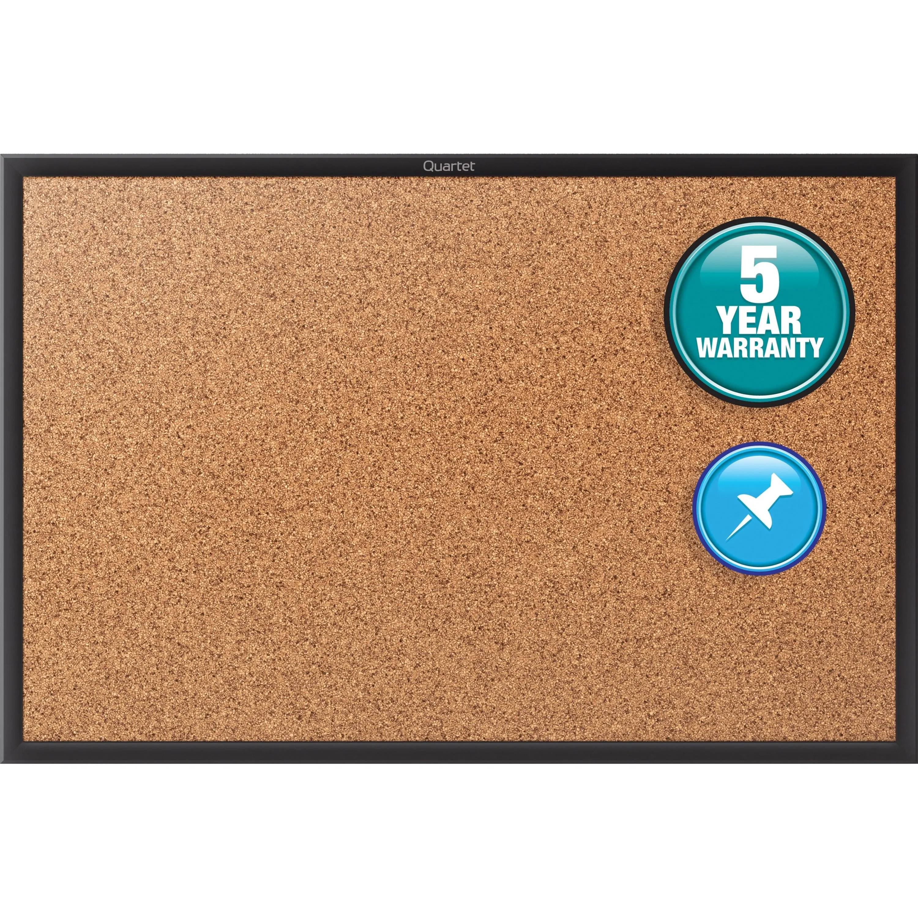 Quartet® Classic Cork Bulletin Board