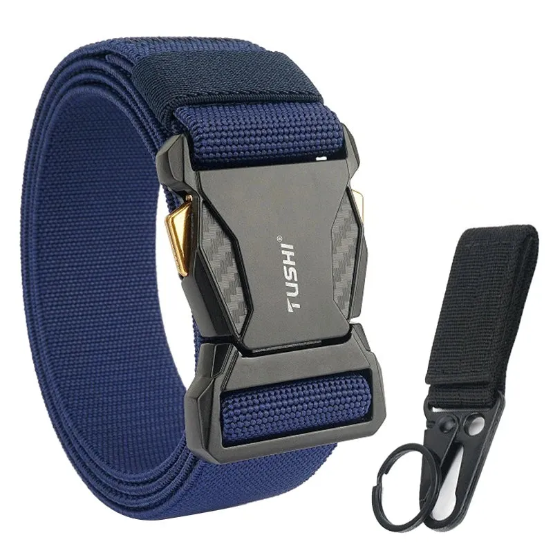 Quick-Release Elastic Belt for Men