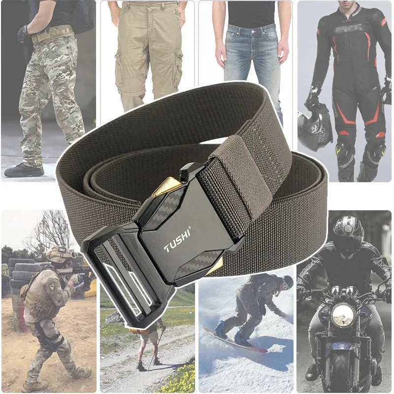 Quick-Release Elastic Belt for Men