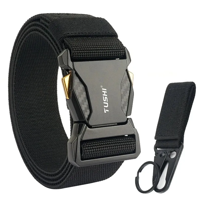 Quick-Release Elastic Belt for Men