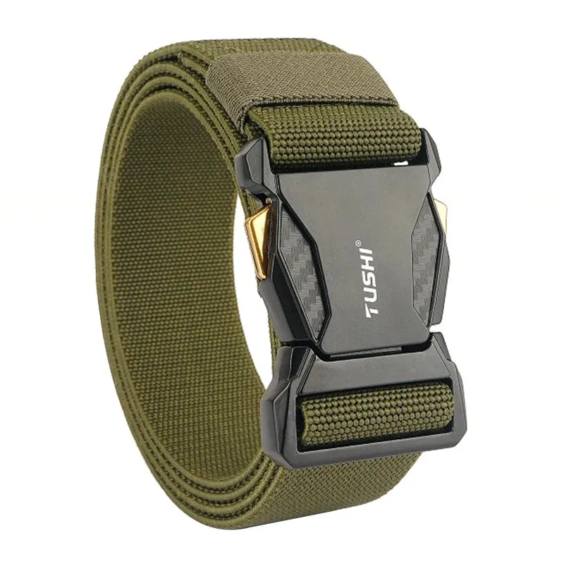 Quick-Release Elastic Belt for Men