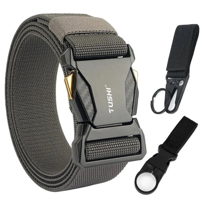 Quick-Release Elastic Belt for Men