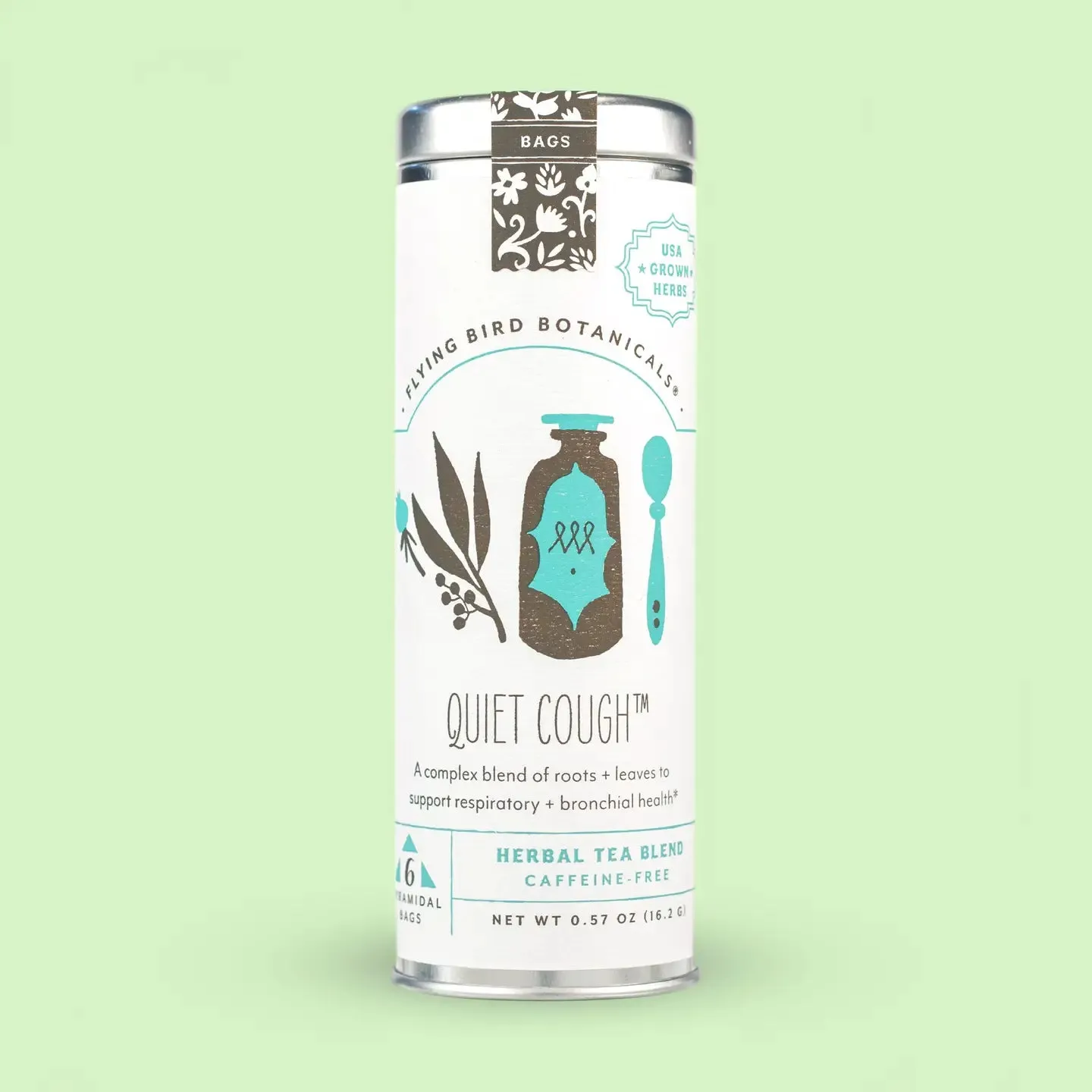 Quiet Cough – 6 Tea Bag Tin