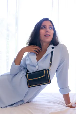 "Seher" SLING WALLET - Blue