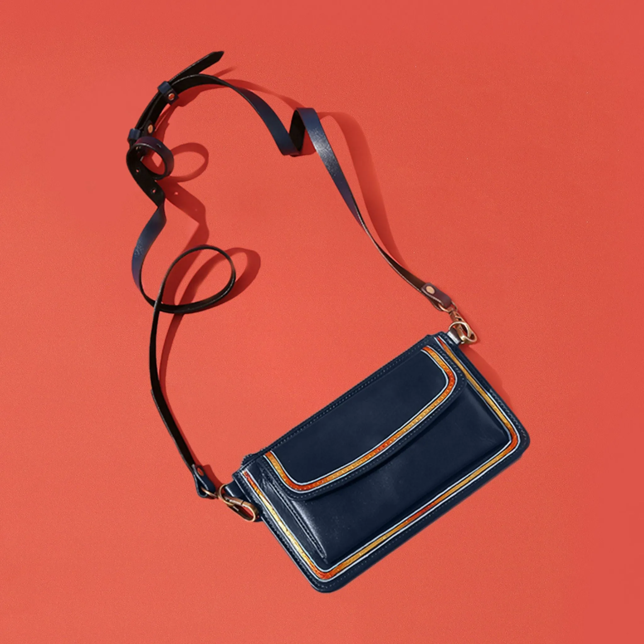 "Seher" SLING WALLET - Blue
