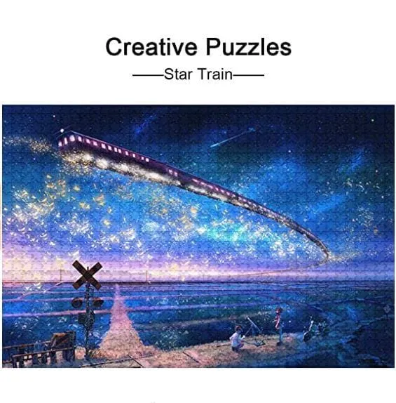 "Sky Train" - 500 Pieces Jigsaw Puzzles