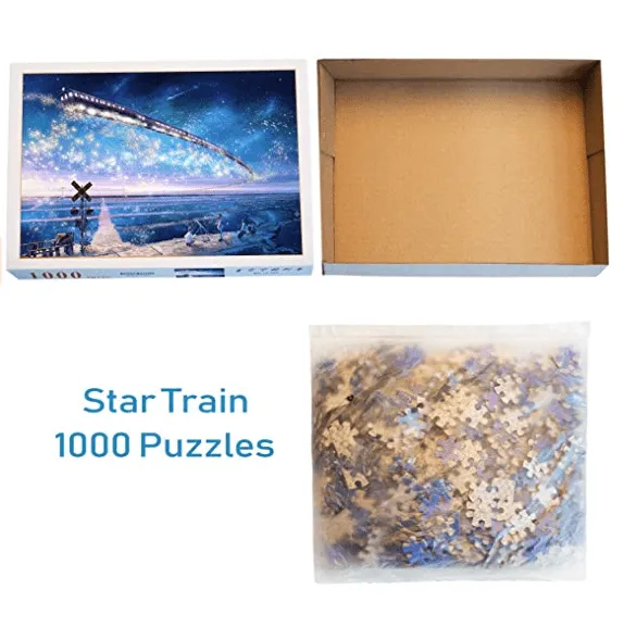 "Sky Train" - 500 Pieces Jigsaw Puzzles