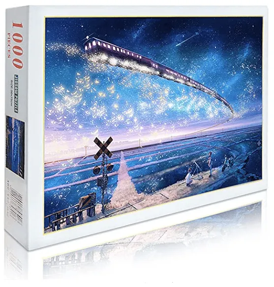 "Sky Train" - 500 Pieces Jigsaw Puzzles