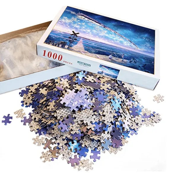 "Sky Train" - 500 Pieces Jigsaw Puzzles