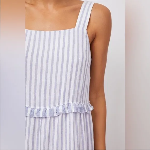 Rails Sandy Mini Dress in Blue Iris Stripe Mix Size Small