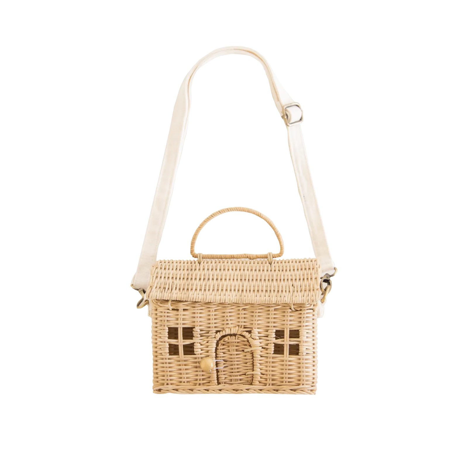 Rattan Casa Bag - Straw
