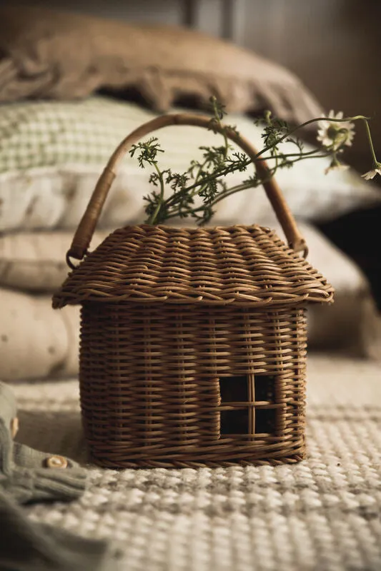 Rattan Hutch Small Basket