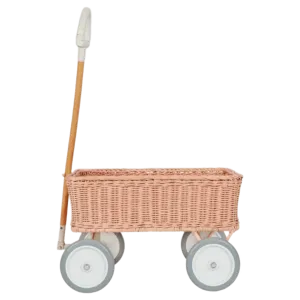 Rattan Wonder Wagon - Rose
