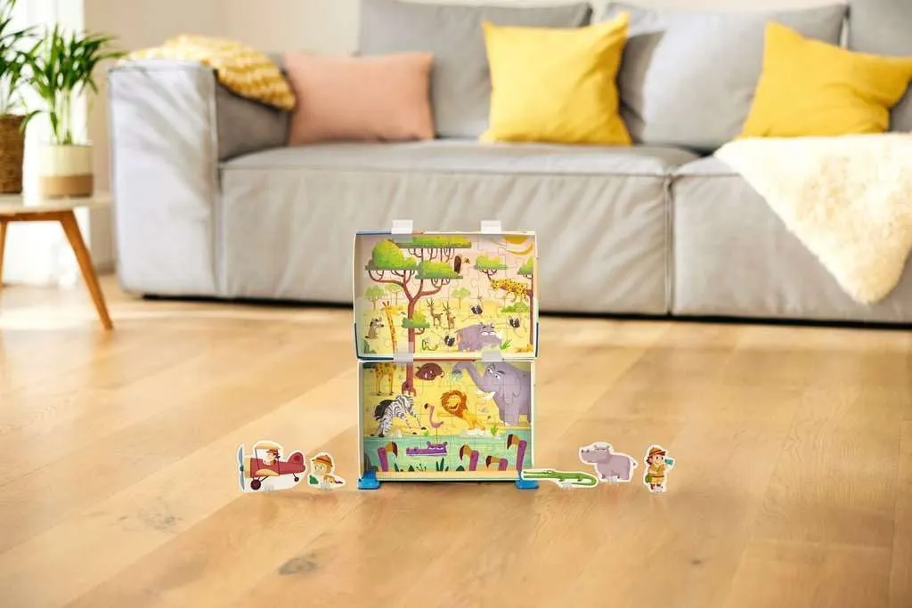 Ravensburger Puzzle & Play: Safari Time 2x24 pc