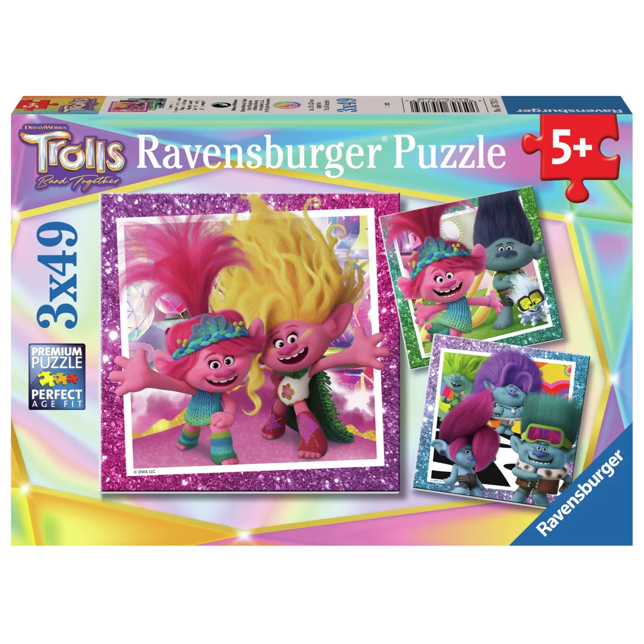 Ravensburger Trolls Band Together 3x49 Piece Puzzles