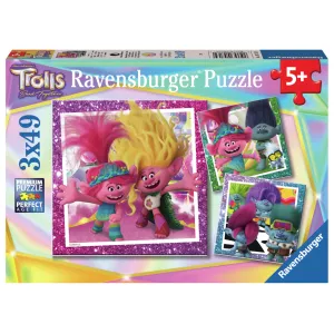 Ravensburger Trolls Band Together 3x49 Piece Puzzles