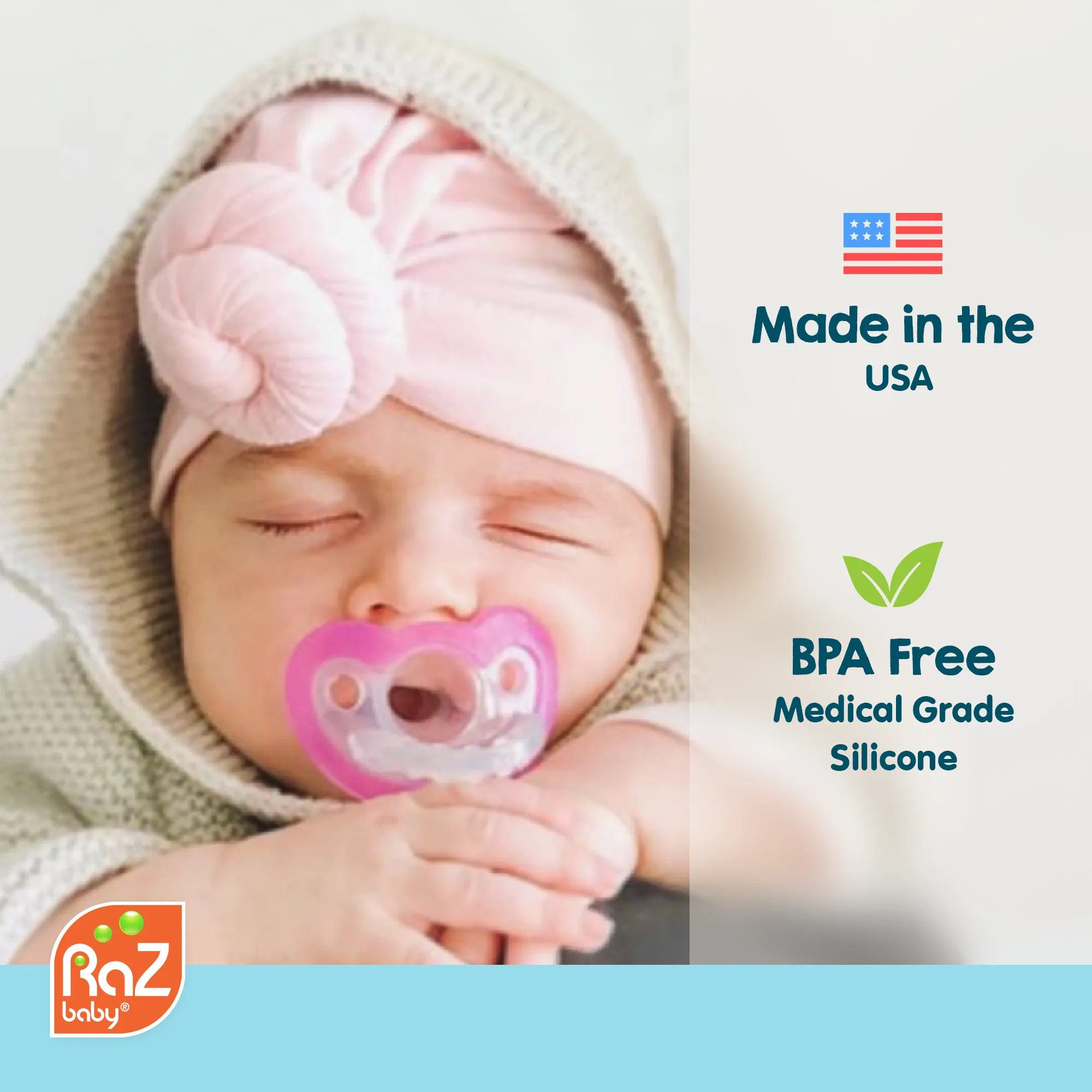 RaZbuddy Paci/Teether Holder