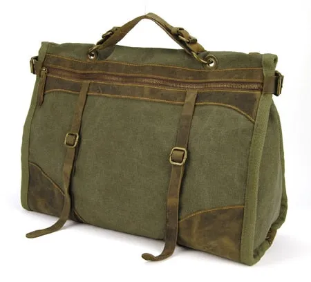 Realaiot Vintage Retro military Canvas   Leather men travel bags luggage bags men weekend Bag Overnight duffle bags tote Leisure M314#