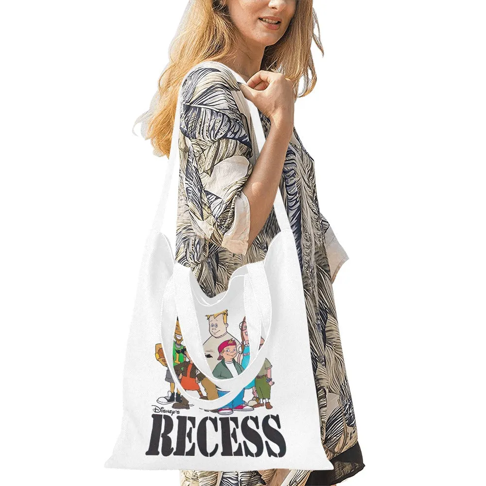 Recess Crew Canvas Tote Bag (Medium)