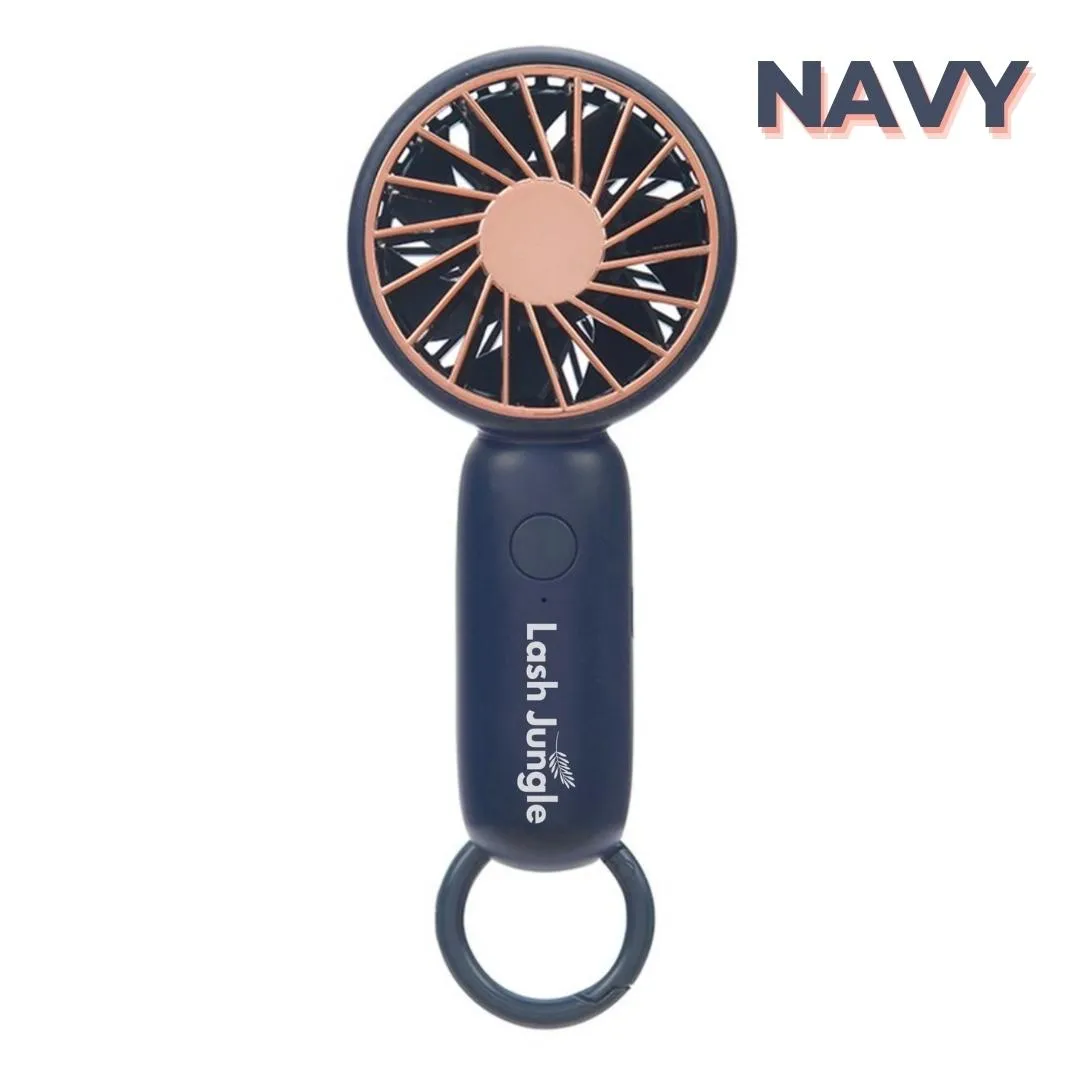 Rechargeable Handheld Mini Lash Fan for Eyelash Extension